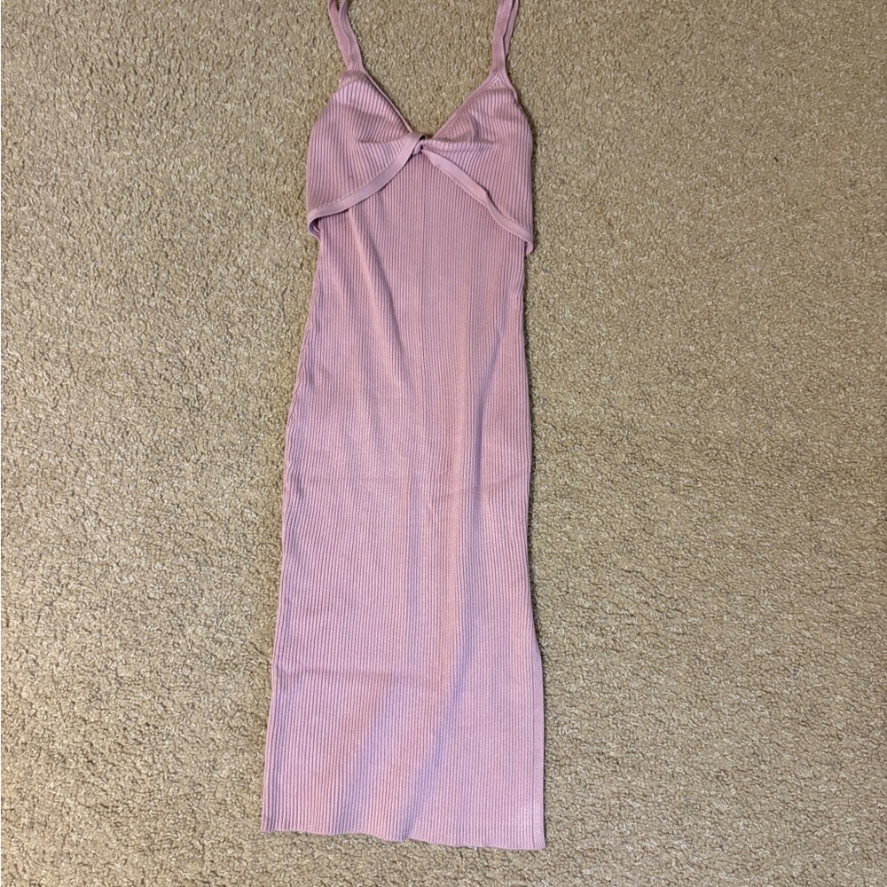 Abercrombie & Fitch Lavender Midi Dress